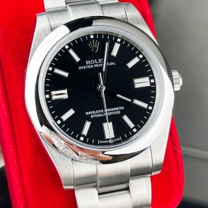 Rolex Oyster Perpetual 124300 Siyah Kadran Replika