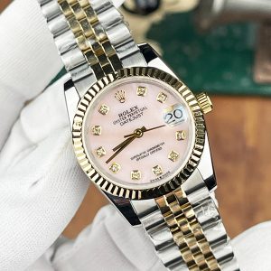 Rolex Datejust  Two Tone Sedef Pembe Kadran